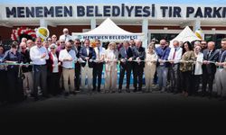 Menemen Belediyesi'nden dev yatırım: 18 bin metrekarelik TIR Parkı hizmete açıldı!