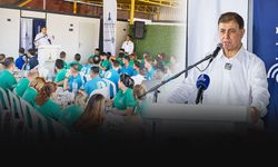İzdönüşüm'de toplu iş sözleşmesi sevinci: Tugay işçilerle bir araya geldi