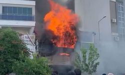 Aydın'da mobilya mağazasında yangın
