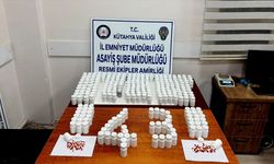 Kütahya'da 14 bin 622 sentetik ecza ele geçirildi