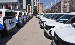 Kütahya'da emniyet teşkilatına 37 araç tahsis edildi