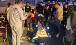 Kütahya'da otomobile çarpan motosiklet sürücüsü yaralandı
