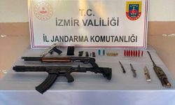 İzmir'de ruhsatsız silah baskını: Şüpheli gözaltında!