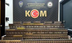 Afyonkarahisar'da kaçak sigara operasyonu