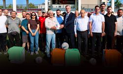 Buca’da amatör futbol kulüplerine destek!