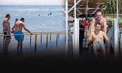 İzmir Büyükşehir'den engelleri aşan deniz hizmeti!