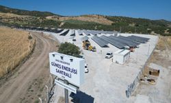 Dikili’nin Güneş Enerjisi Santrali elektrik üretmeye başladı