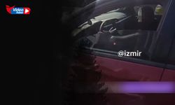 İzmir'de trafikte silahlı gerginlik: Torpidodan tabanca çıkardı!