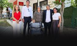Buca’da plastik kapaklar umuda dönüştü... Bir çocuğun yüzünü güldürdü