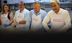 Bornovalı muhtarlar şef önlüğünü giydi: Makarna atölyesinde buluştular
