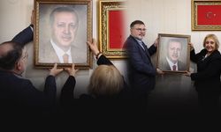Menderes Belediyesi CHP'den AK Parti'ye geçti... Erdoğan'ın fotoğrafı asıldı!