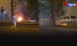 Seyir halindeki otomobil alev alev yandı: Sürücü son anda kurtuldu