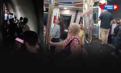 İzmir Metrosu'nda arıza... Yolcular raylara inip yürüdü!