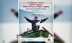 Yaren Leylek ve Adem amcanın dostluğu İzmir Sanat’ta