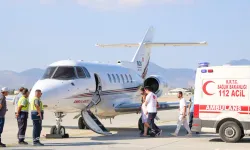 Girne'de kurtarılan hamile kadın Türkiye'ye getirildi