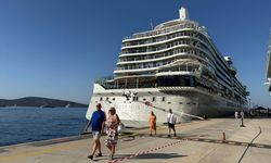 Bodrum'a 2 kruvaziyerle 2 bin 484 turist geldi!