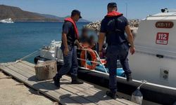 Datça açıklarında 9 düzensiz göçmen kurtarıldı