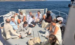 Muğla açıklarında 12 düzensiz göçmen yakalandı