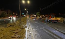 Otomobil refüje çarptı: Feci kazada 2 kişi hastanelik!