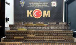 Afyonkarahisar'da kaçak sigara operasyonu!