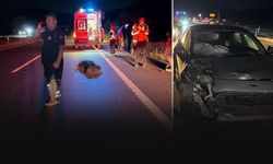 Otomobil ile çarpışan motosikletin sürücüsü hayatını kaybetti