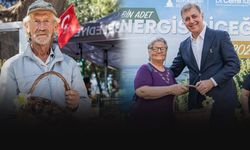 Karaburun'da üreticilere 300 bin nergis soğanı desteği