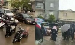 Aydın'da sağanak yağmur su baskınlarına neden oldu