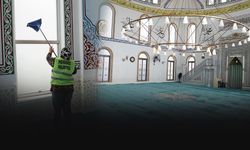 Menderes’te camilere özel temizlik ekibi: İbadethaneler köşe bucak temizleniyor