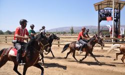 Ödemiş'te rahvan at yarışları heyecanı!