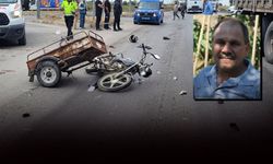 Sepetli motosiklet TIR ile çarpıştı: Sürücü hastanede hayatını kaybetti!