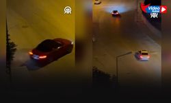 İzmir’de trafik güvenliğini hiçe saydılar! Sokakta drift attılar