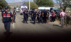 Tarım işçilerini taşıyan minibüs, ağaca çarptı: 14 kişi hastanelik!