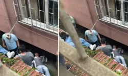Babasının eve kilitlediği genç kız ve arkadaşı 3'üncü kattan düştü