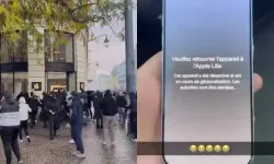 Apple mağazasını yağmaladılar, telefonları açınca şoke oldular