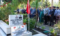 Aliağa’da şehit Yüzbaşı Çevik için anma töreni
