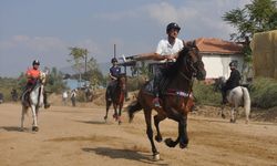 Ödemiş'te rahvan at yarışları yapıldı!