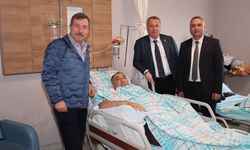 İYİ Parti İl Başkanı Mısırlıoğlu'na geçmiş olsun ziyareti