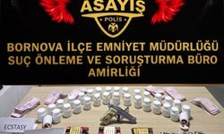 İzmir'de uyuşturucu ve ruhsatsız silah operasyonu: 1 gözaltı
