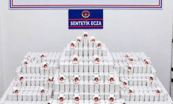 Manisa'da 'zehir' baskını: 86 bin 654 sentetik ecza ele geçirildi!