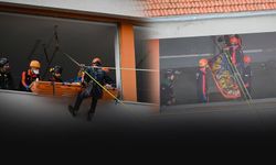 6,7 büyüklüğündeki deprem senaryosuyla gerçeğini aratmayan tatbikat!