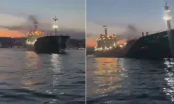 Gemi sürüklendi... Boğaz çift yönlü trafiğe kapatıldı!