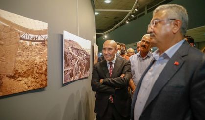 "Tarihin sıfır noktası" Göbeklitepe'nin fotoğrafları İzmir'de sergilendi