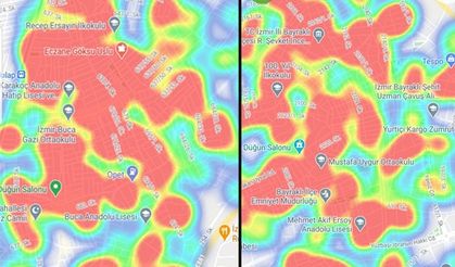 İzmir'in haritası her şeyi söylüyor! Hala maske takmamaya devam mı?
