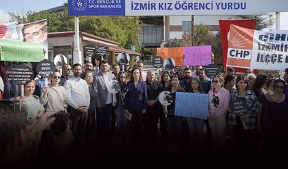 CHP İzmir'den KYK önünde sert 'asansör' açıklaması... Tek bir onurlu istifa yok!