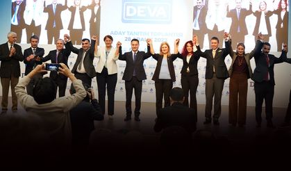DEVA Partisi İzmir'de adaylar tanıtıldı... Projeler anlatıldı!