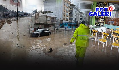 İzmir'de sağanak hayatı durma noktasına getirdi... Dereler taştı evleri su bastı
