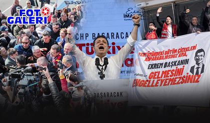 İmamoğlu'na İzmir'de sevgi seli