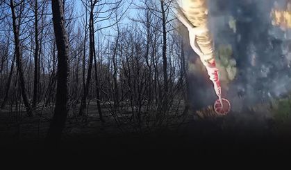 Bornova'daki yangının ardından geriye bu acı görüntüler kaldı!