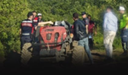 Babasının kullandığı traktörün altında kaldı... Bebek feci şekilde can verdi!