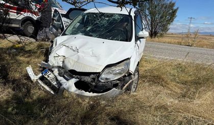 Uşak'ta feci trafik kazası: 5 kişi yaralandı